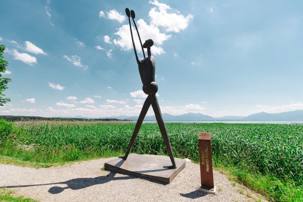 Heinrich Kirchner Skulpturenweg - Radtour, © Chiemgau Tourismus e. V.